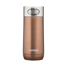 Contigo Thermos Bottle Luxe Autoseal Stainless Steel 360ml (keeps cold/hot for hours) bronze